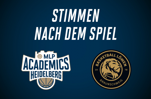 Stimmen nach dem Spiel vs. Basketball Löwen Braunschweig