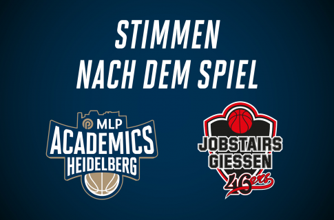 Stimmen nach dem Spiel vs. JobStairs Giessen 46ers